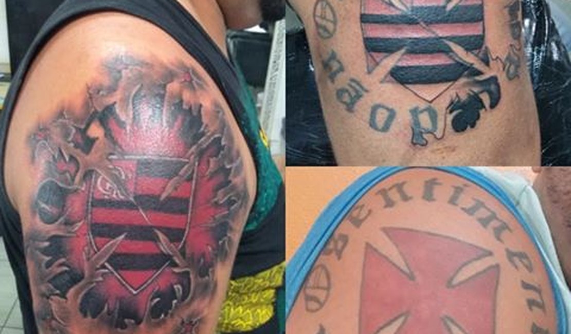 Ex-vascaíno cobre tatuagem da cruz-de-malta com escudo do Flamengo: 'Feliz'