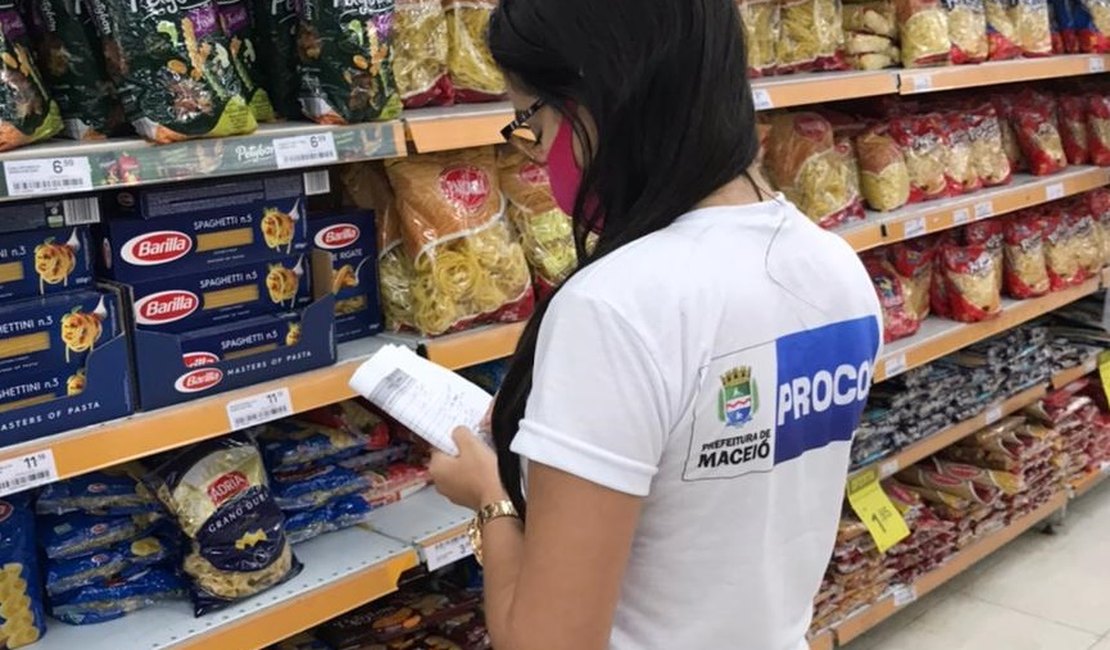 Pesquisa do Procon Maceió registra aumento de 8% nos preços de alimentos