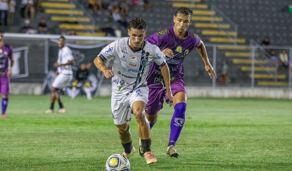 ASA empata com o clube sergipano Falcon no estádio Fumeirão, em Arapiraca