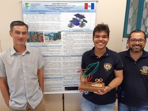 Pesquisadores do Ifal desenvolvem robô sustentável para despoluição de praias