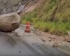 DNIT inicia limpeza na BR-416 após queda de rochas na Serra da Catita
