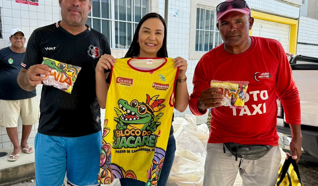 Fernanda Cavalcanti promete movimentar Passo de Camaragibe com Bloco do Jacaré