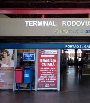 Movimentação na rodoviária deve aumentar cerca de 20% devido a greve dos aeroviários