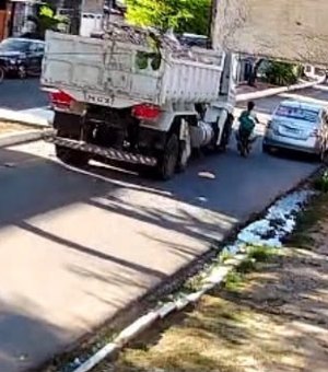 Imagens de câmeras de segurança mostram acidente que matou adolescente no Trapiche