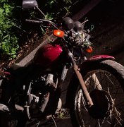 Motociclista fica inconsciente após queda na zona rural de Água Branca
