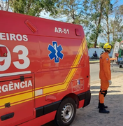 Homem de 46 anos fica ferido após ser atropelado em Delmiro Gouveia