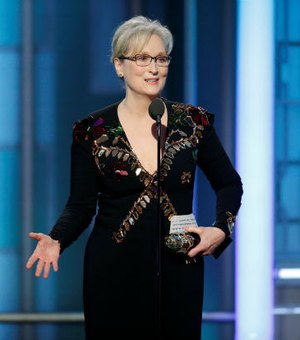 Meryl Streep comove no Globo de Ouro com discurso crítico a Trump