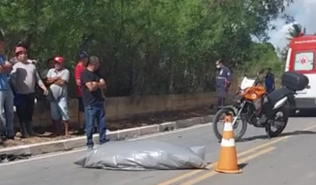 Motociclista morre após colisão com carro em alta velocidade em Arapiraca