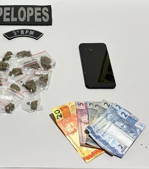 Homem é preso com crack e maconha em Limoeiro de Anadia