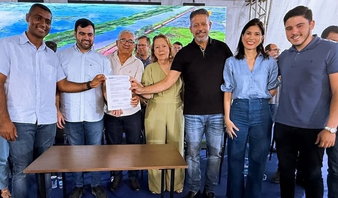 Obra de nova ponte viabilizada por Arthur Lira liga comunidades rurais em Igreja Nova