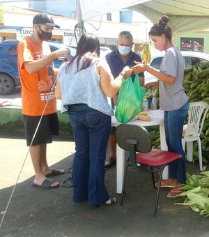 Comerciantes seguem otimistas com a venda de milho verde em Maceió