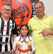 Arapiraquense Vitória é campeã na Copa Alagoana de Karatê Interestilos 2026