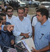 Rui Palmeira apresenta a ministros projeto para a orla lagunar
