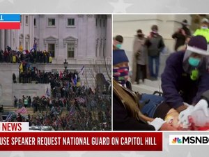 Mulher morre após ser atingida por tiro dentro do Capitólio, dizem fontes da polícia