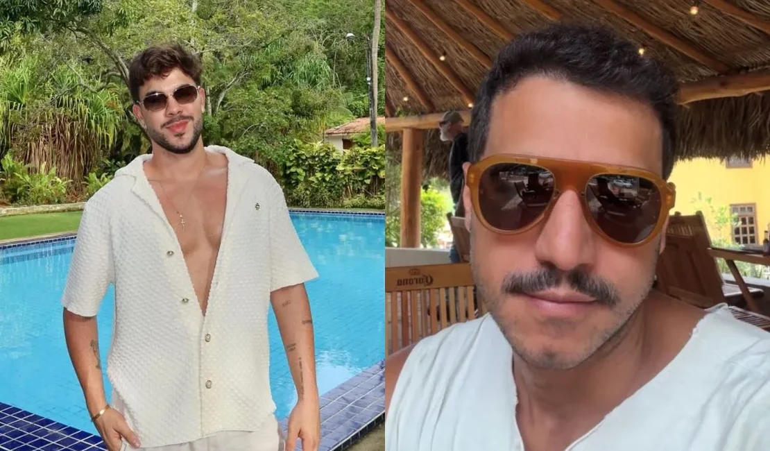 Álvaro é flagrado aos beijos com ex-BBB e web reage: ‘Passa o rodo’