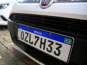 Detran de Alagoas passa a oferecer recolocação da placa Mercosul sem taxa