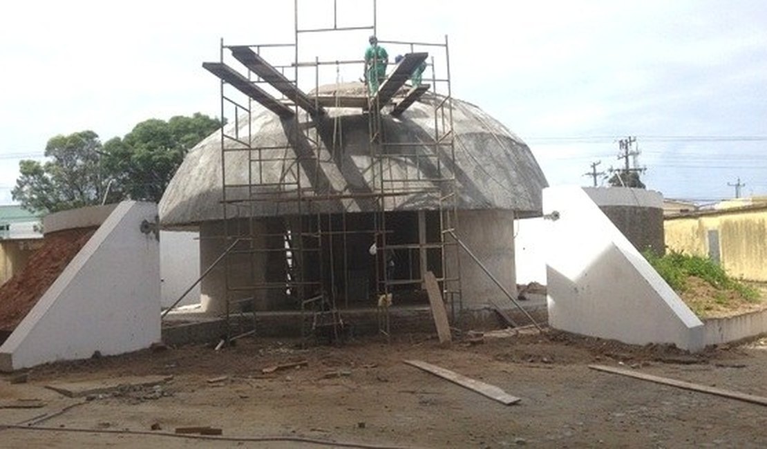Construção do Memorial Rainha Marta é retomada no Rei Pelé