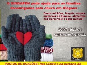 Seris e Sindapen arrecadam doações para vítimas das chuvas em Alagoas
