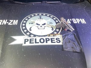 Vídeo com armas leva à ação da PM que termina com apreensão e suspeito baleado ao reagir