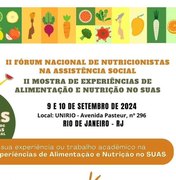 Nutricionistas da Semdes vão apresentar trabalhos em evento nacional