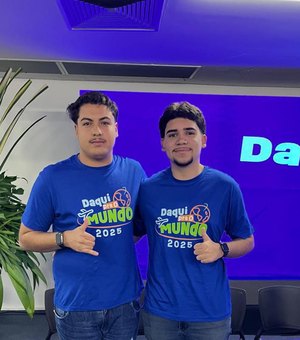 Dois estudantes portocalvenses preparam-se para intercâmbio na Inglaterra