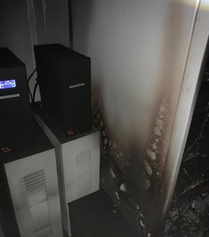 Incêndio atinge agência do Banco do Brasil na Ponta Verde
