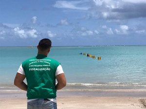 Prefeitura de Maragogi instala boias nas praias para proteger banhistas