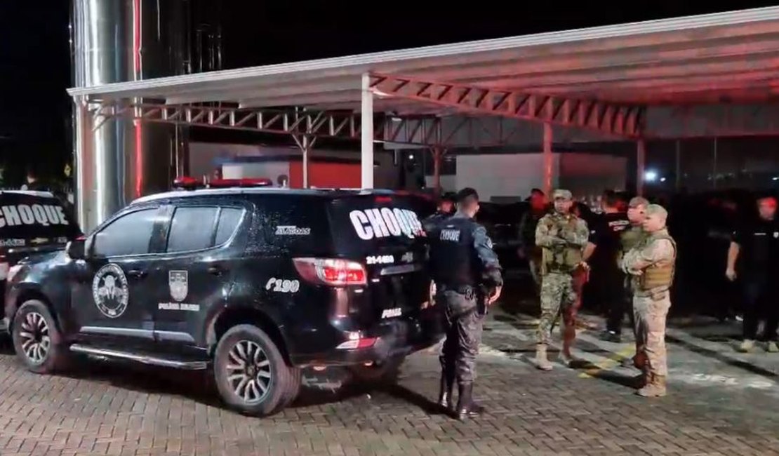 Suspeito é baleado e morre em operação contra integrantes do PCC e da CV em AL