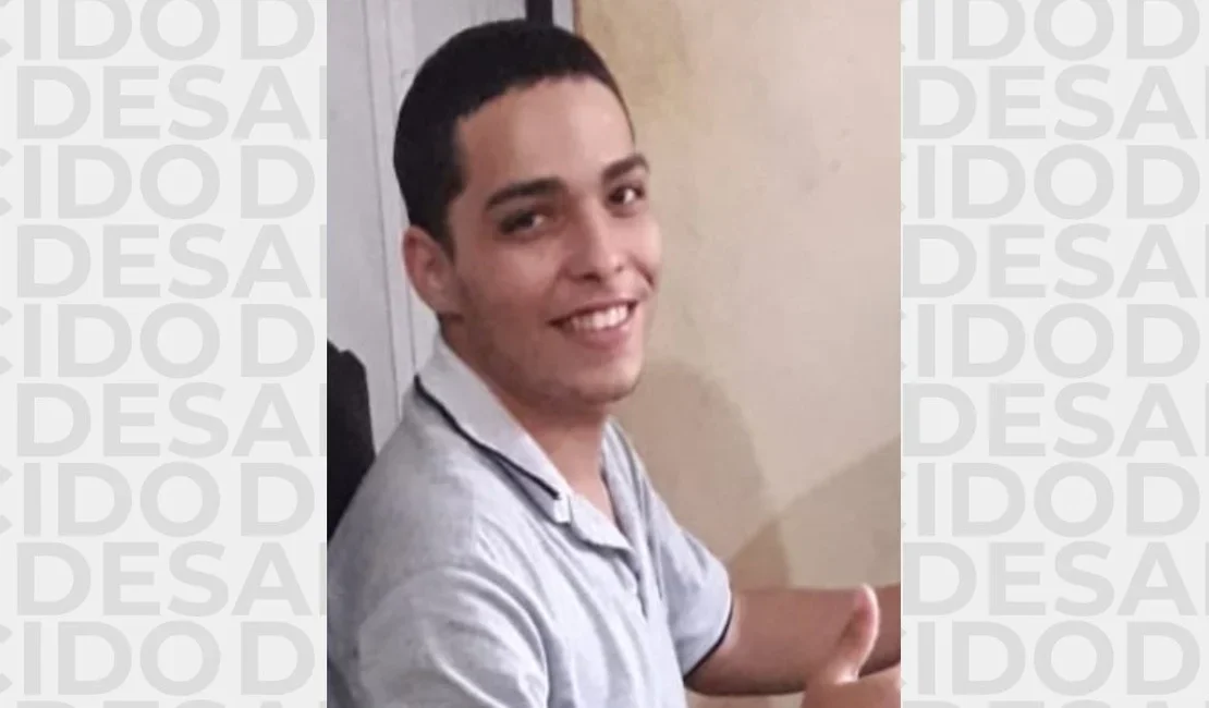 Jovem desaparece após ficar três dias internado em comunidade terapêutica em Arapiraca