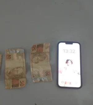 Homem rouba iPhone de cidadão embriagado, vende por R$ 150 e é preso em Arapiraca