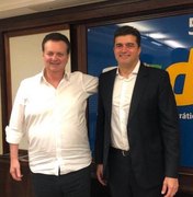 Rui Palmeira se encontra em Brasília com o presidente do seu partido