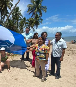 Hasteamento da Bandeira Azul ocorre nesta sexta-feira em Porto de Pedras