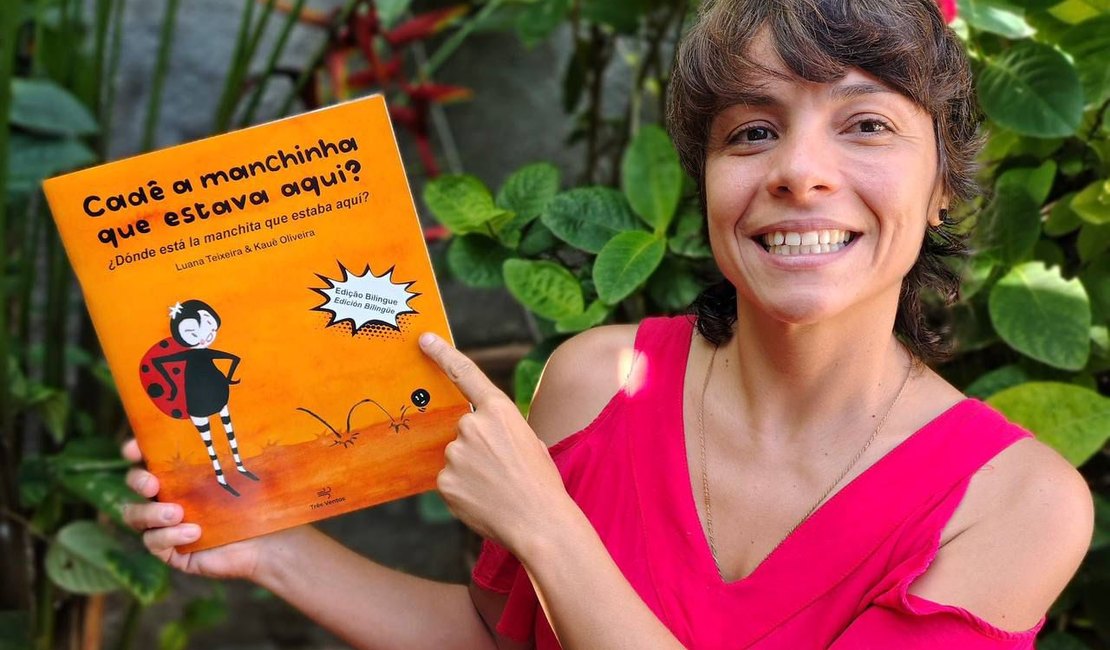 Livro infantil que conecta crianças ao litoral de Maceió ganha edição bilíngue e oficina gratuita