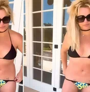 Britney Spears abaixa o biquíni após rebater críticas sobre seu corpo