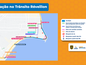 Confira as mudanças no trânsito para o Réveillon na orla de Maceió