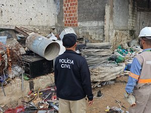Operação recupera uma tonelada de materiais furtados de  companhia elétrica