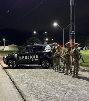 Polícia Civil realiza rondas e buscas para promover segurança em conjuntos de Rio Largo