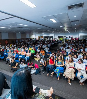 Estudantes fazem festa no lançamento do programa Grêmio que Cria