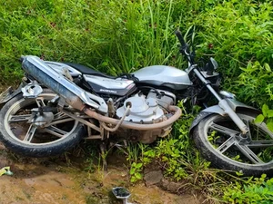 Homem fica ferido após acidente de moto na AL-115, em Lagoa da Canoa