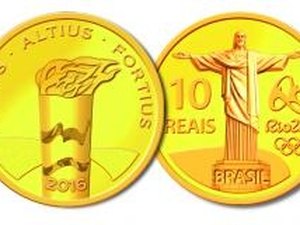 Venda de moedas comemorativas dos Jogos será ampliada em lojas e na internet