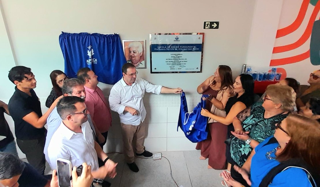 [Vídeo] Luciano inaugura maior escola de tempo integral de Alagoas e anuncia mais 20 creches