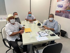 Prefeito Zé Pacheco reforça pedido para construção de rotatória na duplicação da AL-110 em São Sebastião