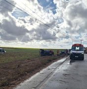 Acidente grave deixa vereador e mais quatro feridos na AL-420, em Roteiro