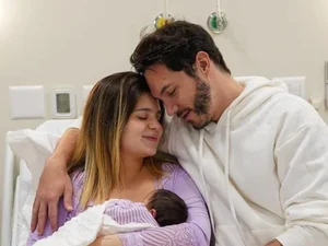 Nasce Lua, primeira filha de Viih Tube e Eliezer