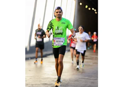 Com apoio da Prefeitura, corredor girauense representa Alagoas na Marathon SP City 2025
