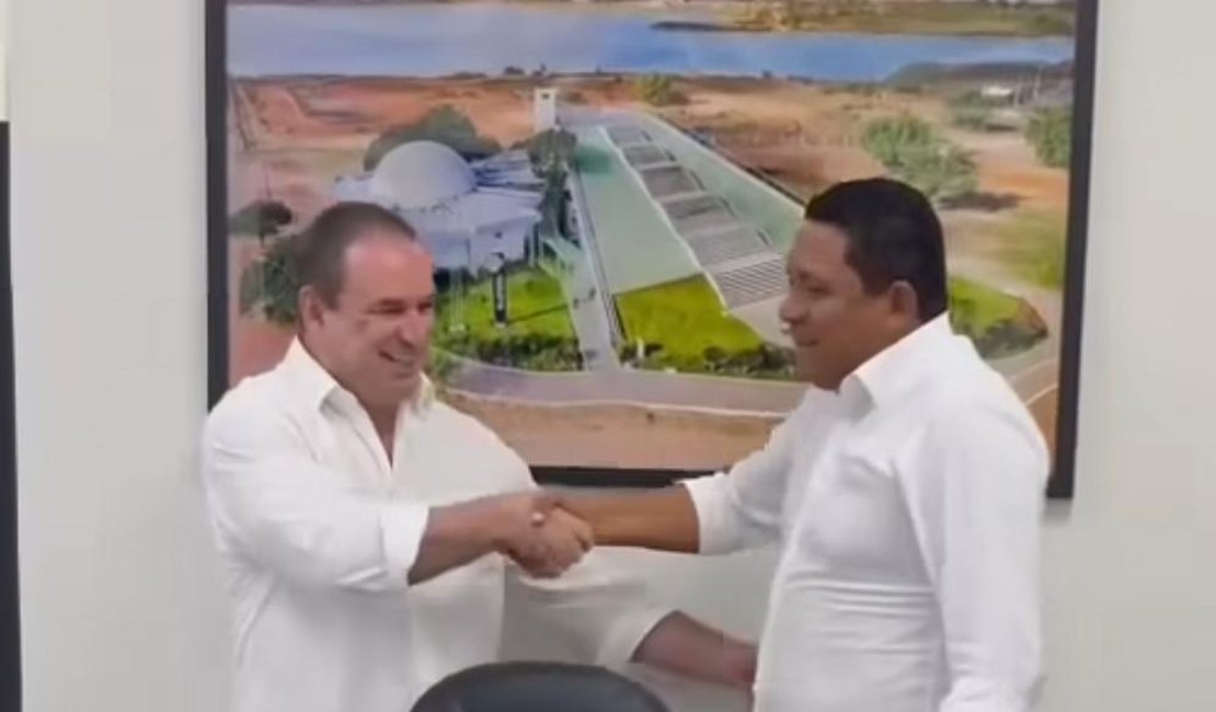 Em pauta, 2026: Júlio Cézar e Luciano Barbosa se encontram em Arapiraca