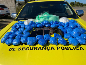 Polícia Militar apreende 6,7 quilos de cocaína no agreste do estado