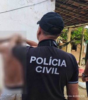 Em Arapiraca, Polícia Civil prende foragido por estupro de vulnerável contra enteada