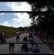 [Vídeo] Homem fica ferido ao sofrer acidente de trânsito na BR 104
