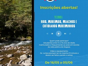 IMA promove I concurso de vídeos curtos para alunos da rede pública de Alagoas